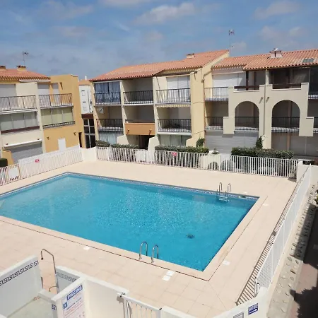Aquaplage Joli Rdc Piscine 1 Ere Ligne Richelieu Cap D'agde Apartament
