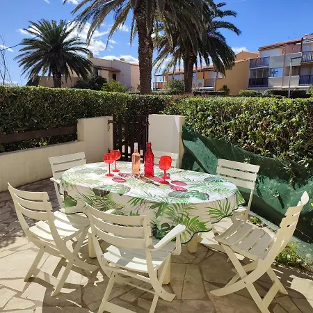 Aquaplage Joli Rdc Piscine 1 Ere Ligne Richelieu Cap D'agde *