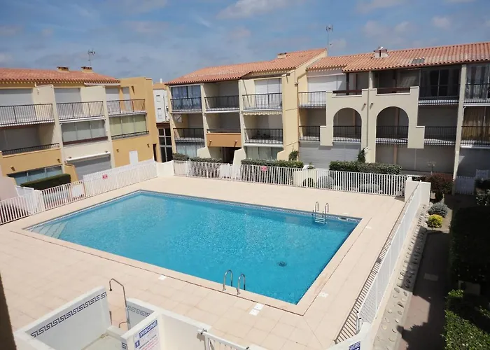 Aquaplage Joli Rdc Piscine 1 Ere Ligne Richelieu Cap D'agde Apartman